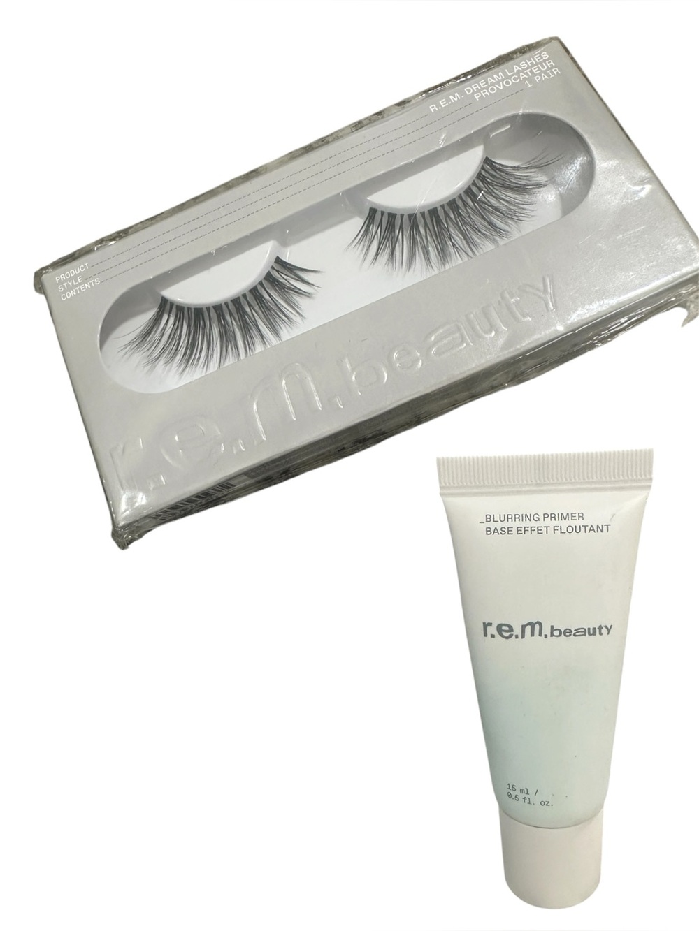 REM Beauty by Ariana Grande lashes and blurring primer bundle 🎉🎉🎉